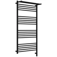 Полотенцесушитель электрический Сунержа Богема с полкой 3.1 31-6007-1260 1200x600, МЭМ правый, черный матовый