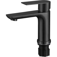 Смеситель для раковины Fmark FS8801H черный матовый