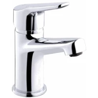 Смеситель для раковины без донного клапана Adell Fludo 15674501