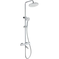 Душевая система Wonzon & Woghand Stay 1 WW-B3051-A1-CR 230 мм, с термостатом, хром