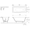 Чугунная ванна 170x70 см Vinsent Veron Concept VCO1707042 - 2