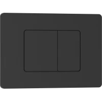 Кнопка смыва Iberica Blanca Inox-C IB.B011.002.003 для инсталляции, черный матовый