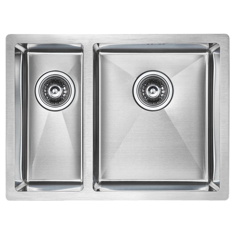 Кухонная мойка Paulmark Zusat нержавеющая сталь PM225944-BSR