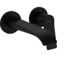 Смеситель для раковины Hansgrohe Vivenis 75050670 встраиваемый, с выпуском, черный матовый
