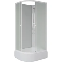 Душевая кабина 90x80x195 см Niagara P90/80/26R/MT/BK матовое