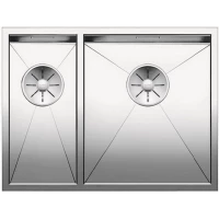 Кухонная мойка Blanco Zerox 340/180-IF InFino зеркальная полированная сталь 521612
