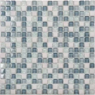 Мозаика No-230 стекло камень(1,5*1,5*8) 30,5*30,5