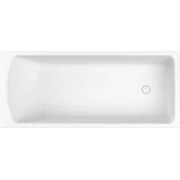 Ванна из литьевого мрамора Whitecross Coin Solid Surface 0224.175075.200 175x75 см, белый матовый