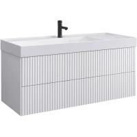 Тумба белый глянец 118,3 см Belux Сиртаки НП 120-02 4810924269775