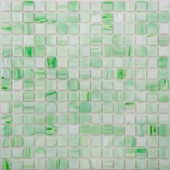 Стеклянная плитка мозаика X015 стекло(сетка)(2,0*2,0*0,4)32,7*32,7