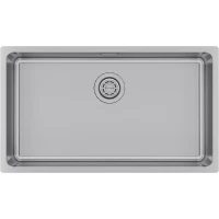 Кухонная мойка KuchenStern Multi 80 554SS50 76x44 см, нержавеющая сталь