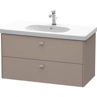 Тумба базальт матовый 102 см Duravit Brioso BR414704343