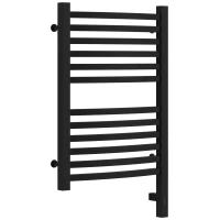 Полотенцесушитель электрический 600x400 черный матовый МЭМ правый Сунержа Аркус 3.0 31-5705-6040