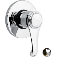 Смеситель для душа Emmevi Tiffany 6009/CO встраиваемый, хром/золотой