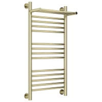 Полотенцесушитель водяной 800x400 шампань Сунержа Богема с полкой+ 020-0223-8040