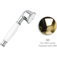 Душевая лейка Emmevi C02403/OR 52 мм, 1 режим, золотой