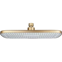 Верхний душ Shevanik SH40G 320x210 мм, золотой матовый