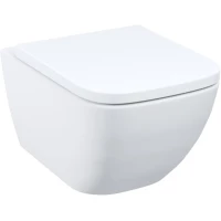 Унитаз подвесной IDDIS Torr TORRDSEi25 безободковый, с сиденьем микролифт, белый