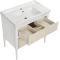 Комплект мебели белый матовый/бежевый 80,5 см ASB-Woodline Лорена - 6