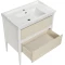 Комплект мебели белый матовый/бежевый 80,5 см ASB-Woodline Лорена - 7