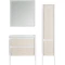 Комплект мебели белый матовый/бежевый 80,5 см ASB-Woodline Лорена - 2