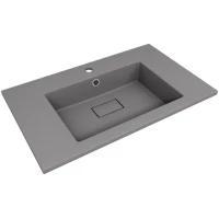 Раковина Style Line Line СС-00002461 80x48 см, накладная, серый шелк