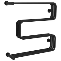 Полотенцесушитель водяной 600x600 черный матовый Сунержа Фабула М 31-0126-6060