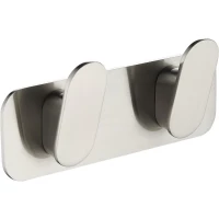 Планка с крючками Grocenberg AC0052NK для ванны, никель