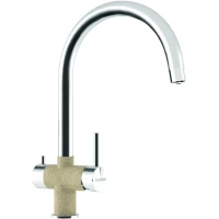 Смеситель для кухни с подключением к фильтру Schock Ares нержавеющая сталь/саббиа 710446