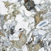 Керамогранит CityMarble Амазония Мультиколор Лаппато R9 Ректификат 60x60