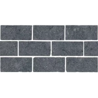 Бордюр Kerama Marazzi Роверелла серый темный мозаичный 34,5x14,7x0,9 BR021T 