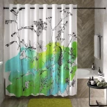 Изображение товара штора для ванной комнаты wasserkraft dill sc-39103