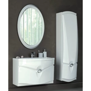 Изображение товара зеркало 60,5x90,5 см белый глянец aima design cloud light у51939
