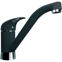 Смеситель для кухни Florentina Гамма 313.05L.1123.102 хром/черный