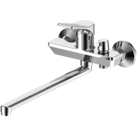 Смеситель для ванны Esko Eiger EG35 универсальный, с душевым гарнитуром, хром