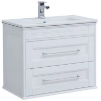 Тумба белый ясень 77 см Aquanet Бостон 00206551