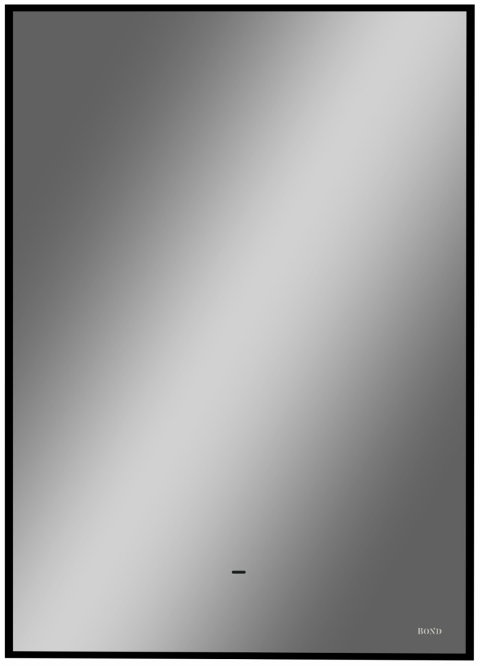 Зеркало 60x80 см черный Bond Cube M36ZE-6080