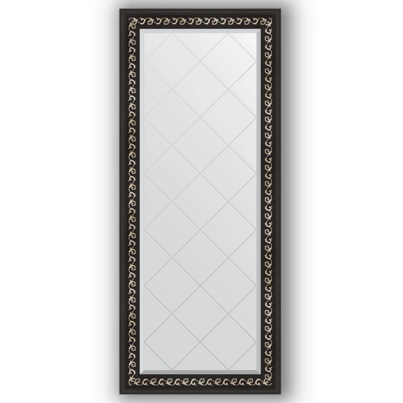Зеркало 65x154 см черный ардеко Evoform Exclusive-G BY 4139