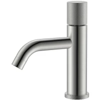 Смеситель для раковины Boheme Stick Spirale 121-NB.4 никель матовый