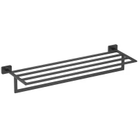 Полка для полотенец Aquatek Либра AQ4315MB 65,2 см, черный матовый