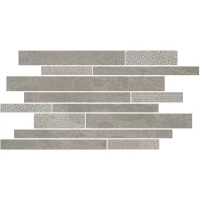 Декор Kerama Marazzi  Ламелла серый мозаичный 50,2x25 SBM010/SG458420 