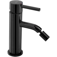 Смеситель для биде Rea Lungo REA-B0665 без донного клапана, черный глянец