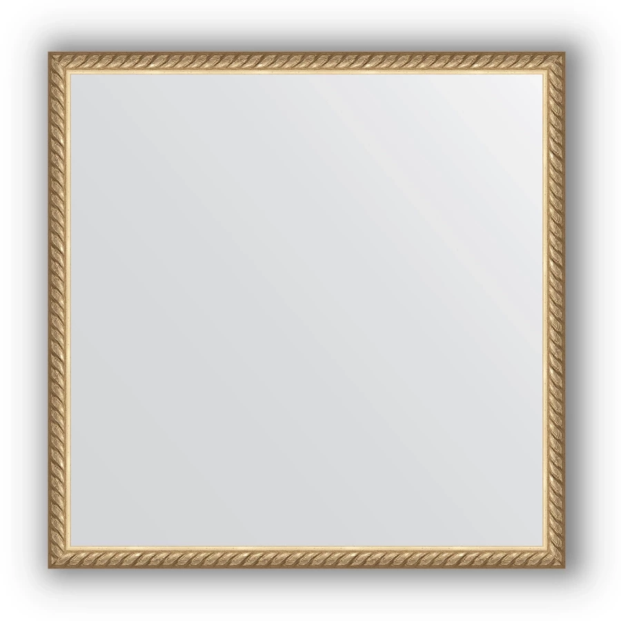 Зеркало 58x58 см витая латунь Evoform Definite BY 0617