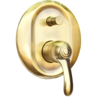 Смеситель для ванны Magliezza Luce 50145-br встраиваемый, бронза