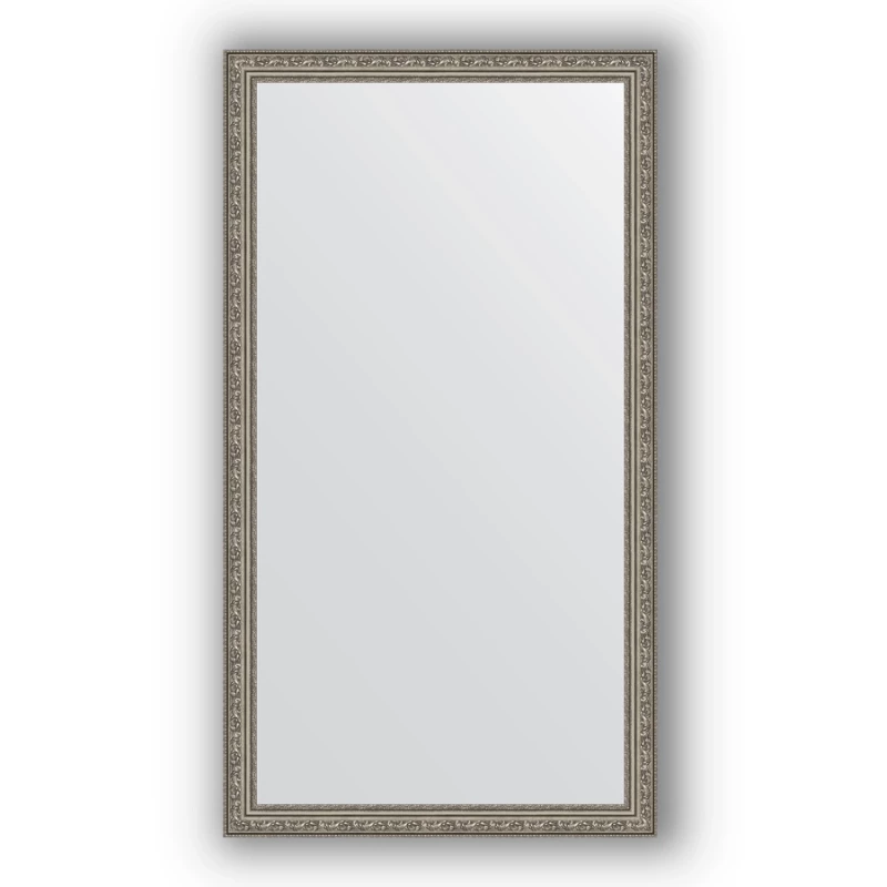 Зеркало 74x134 см виньетка состаренное серебро Evoform Definite BY 3296 