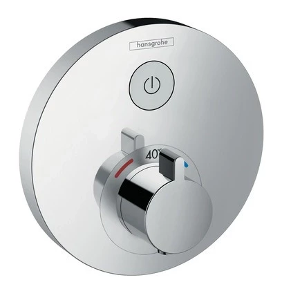 Термостат для 1 потребителя Hansgrohe ShowerSelect S 15744000 термостат ecostat e см 43 л мин hansgrohe 31570000