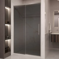 Душевая дверь Vincea Stella VDS-1ST120CGBN 120 см, профиль никель матовый, стекло тонированное