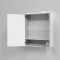 Зеркальный шкаф 60x68 см белый глянец L Am.Pm Spirit V2.0 M70AMCL0601WG - 4