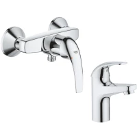 Комплект смесителей Grohe BauCurve 23631000 + 32848000