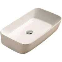 Раковина-чаша CeramaLux 78494 57,7x34,5 см, накладная, белый